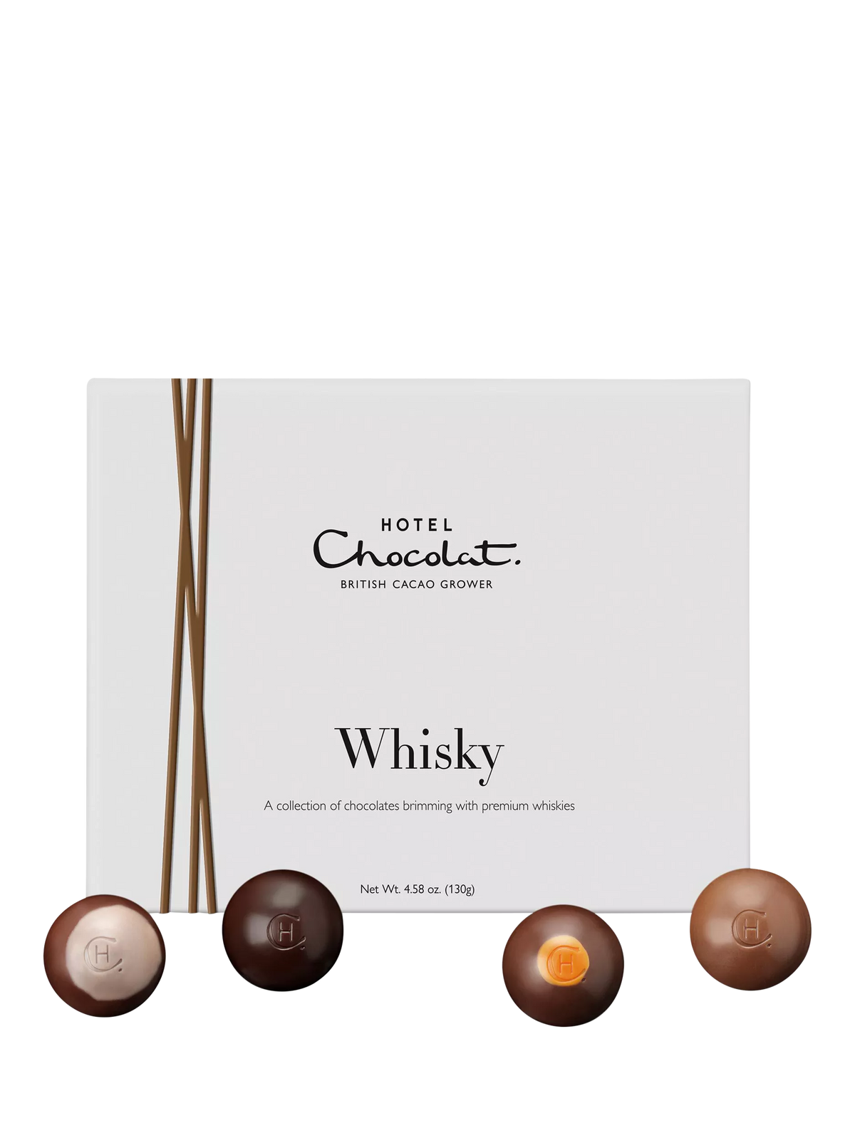 Hotel Chocolat Mixed Whisky Chocolate Collection, 130g