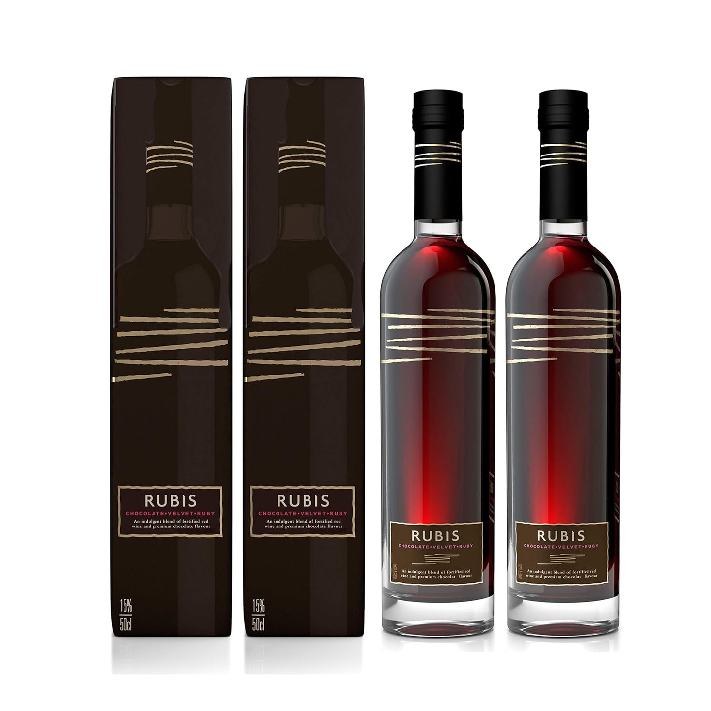 Rubis Chocolate Wine 50cl Non Vintage (Case of 2), 15% ABV