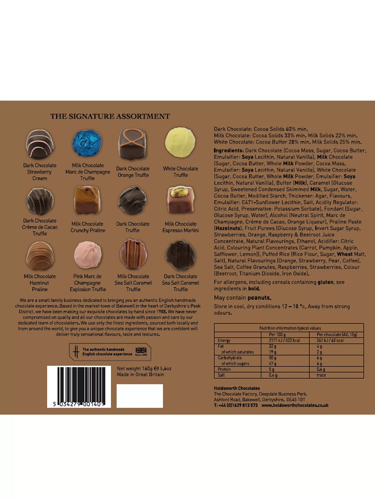 Holdsworth - The Signature Assortment, 160g