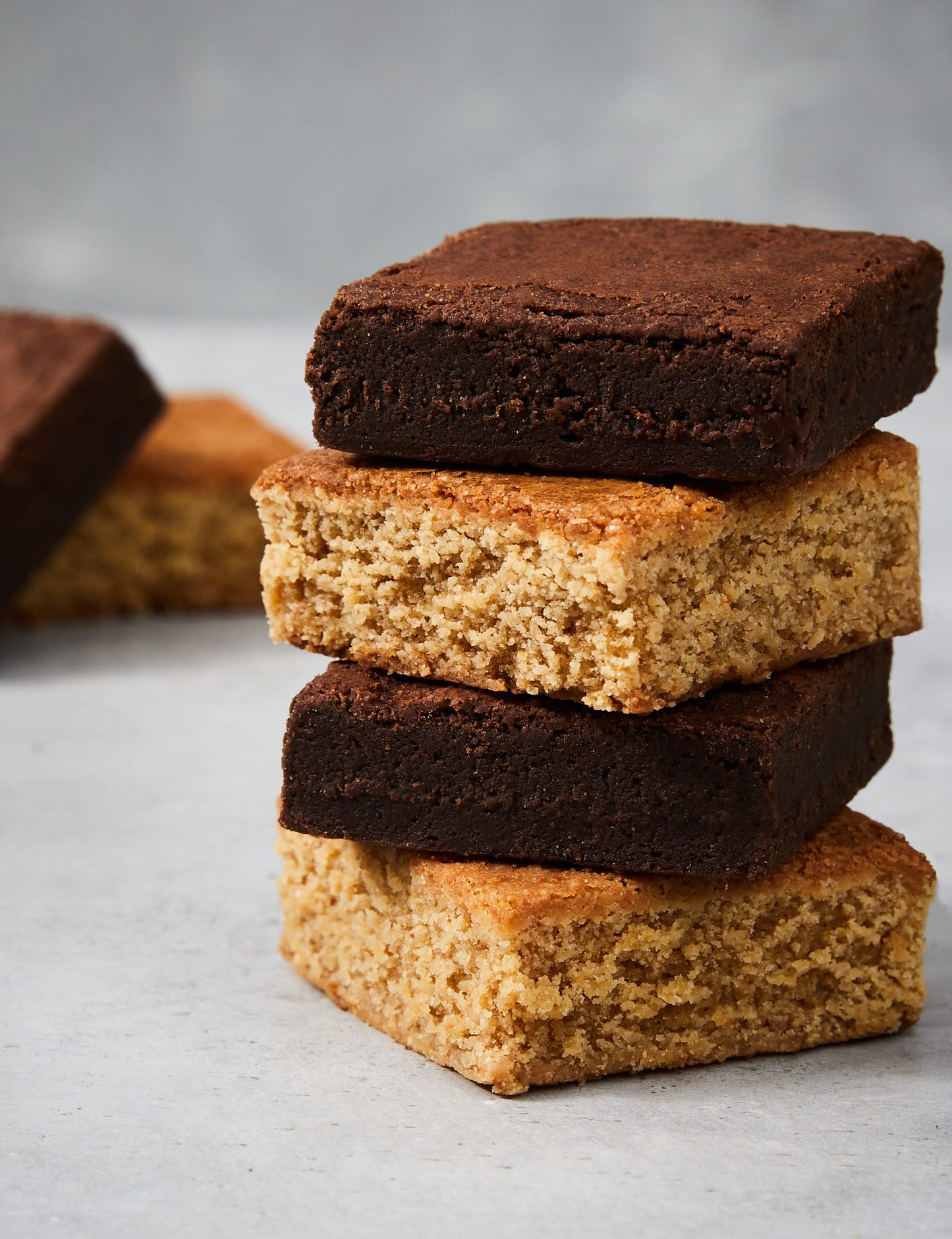 3 Indulgent Chocolate Brownies & 3 Blondies Letterbox Gift - Chocolate Gifts Heaven