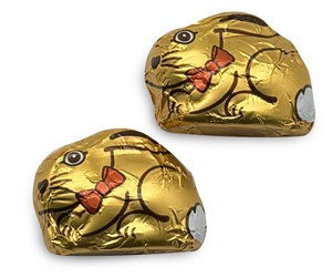 Mini Gold Easter Bunnies - Bulk box of 120
