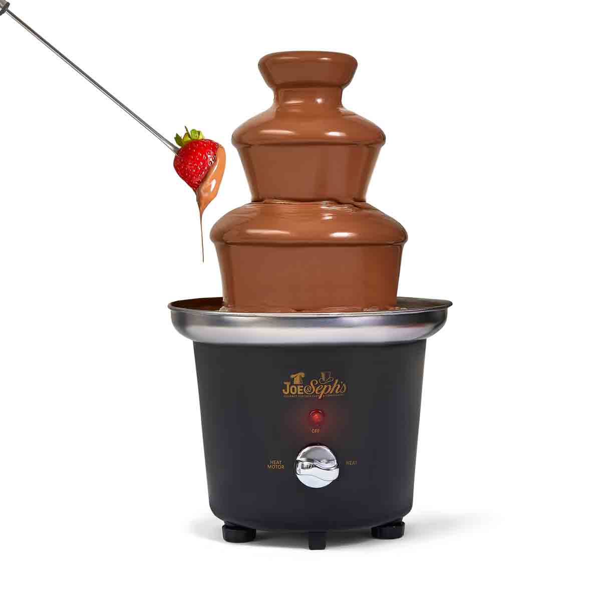 Joe and Seph's Chocolate Caramel Fountain - Grey