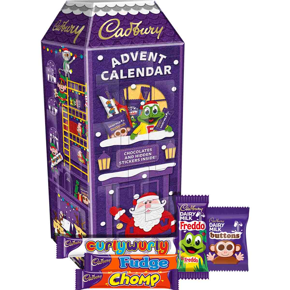 Cadbury Santa's Workshop Chocolate Advent Calendar - Chocolate Gifts Heaven