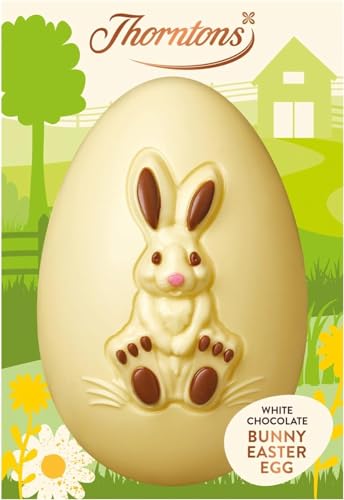 Thorntons Chocolates Milk Easter Eggs White - Chocolate Gifts Heaven
