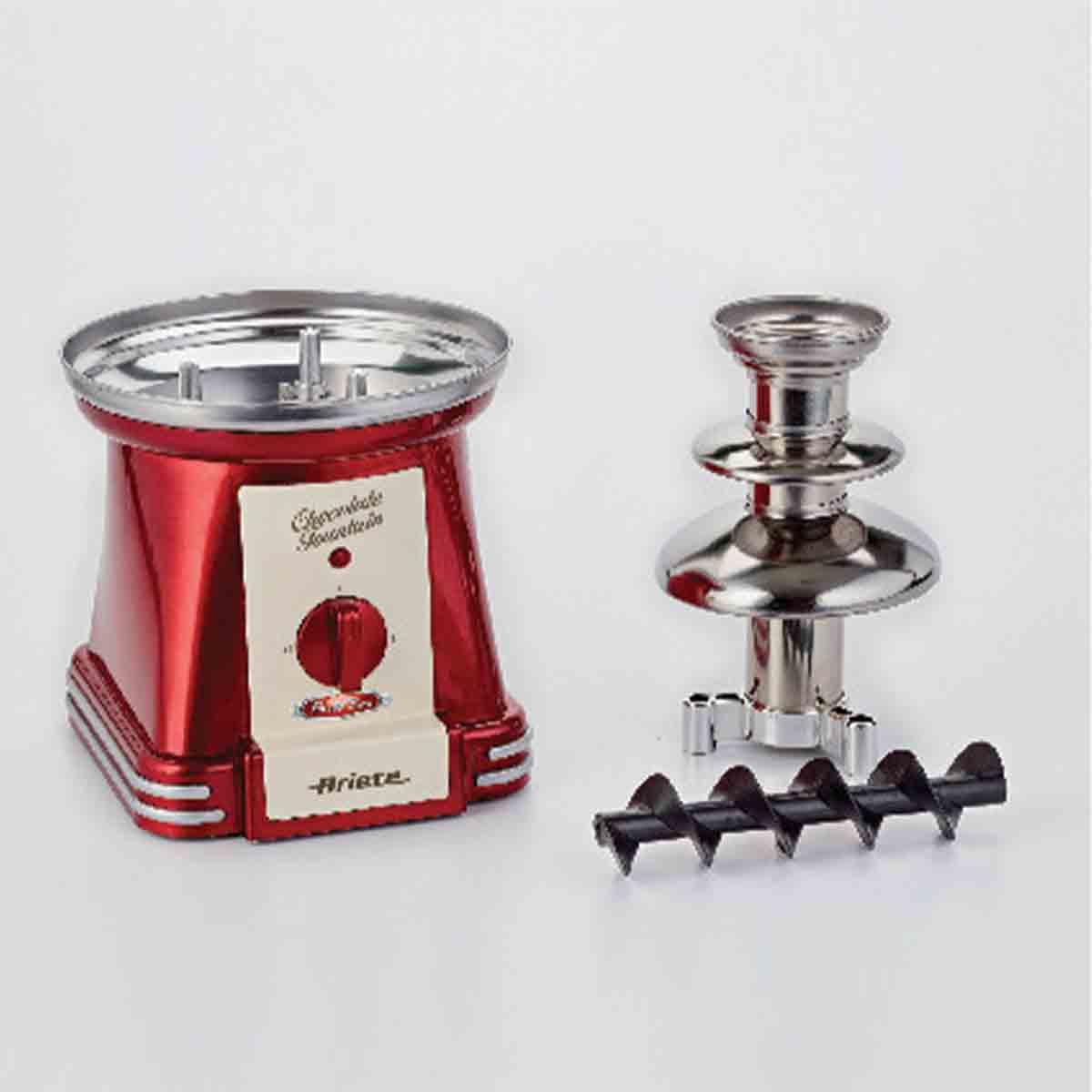 Ariete Party Time Retro Chocolate Fountain Red