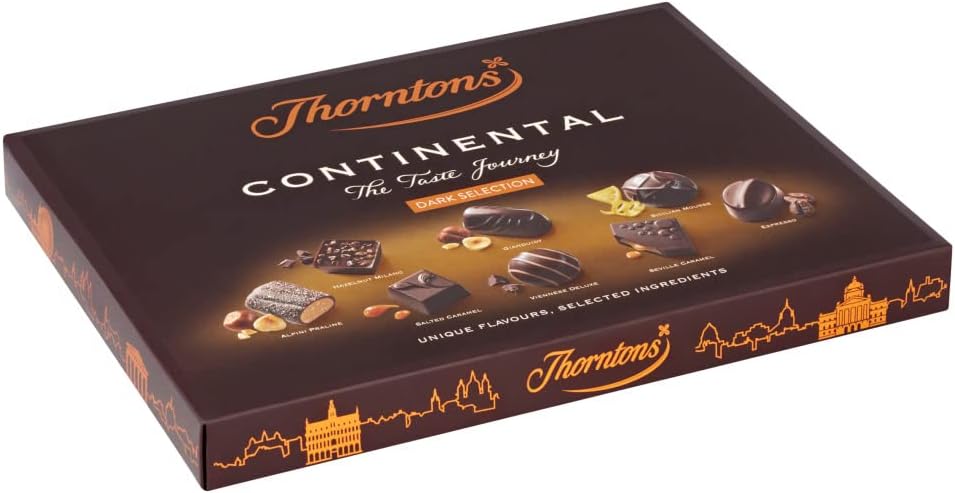 Thorntons Continental Dark Selection - Chocolate Gifts Heaven