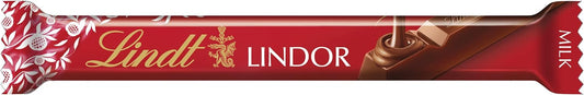 Lindt LINDOR Milk Chocolate Bars 38 g (Pack Of 24) - Chocolate Gifts Heaven