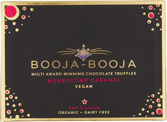 Booja - Booja, Honeycomb Caramel Vegan Chocolate Truffles 92g - Chocolate Gifts Heaven