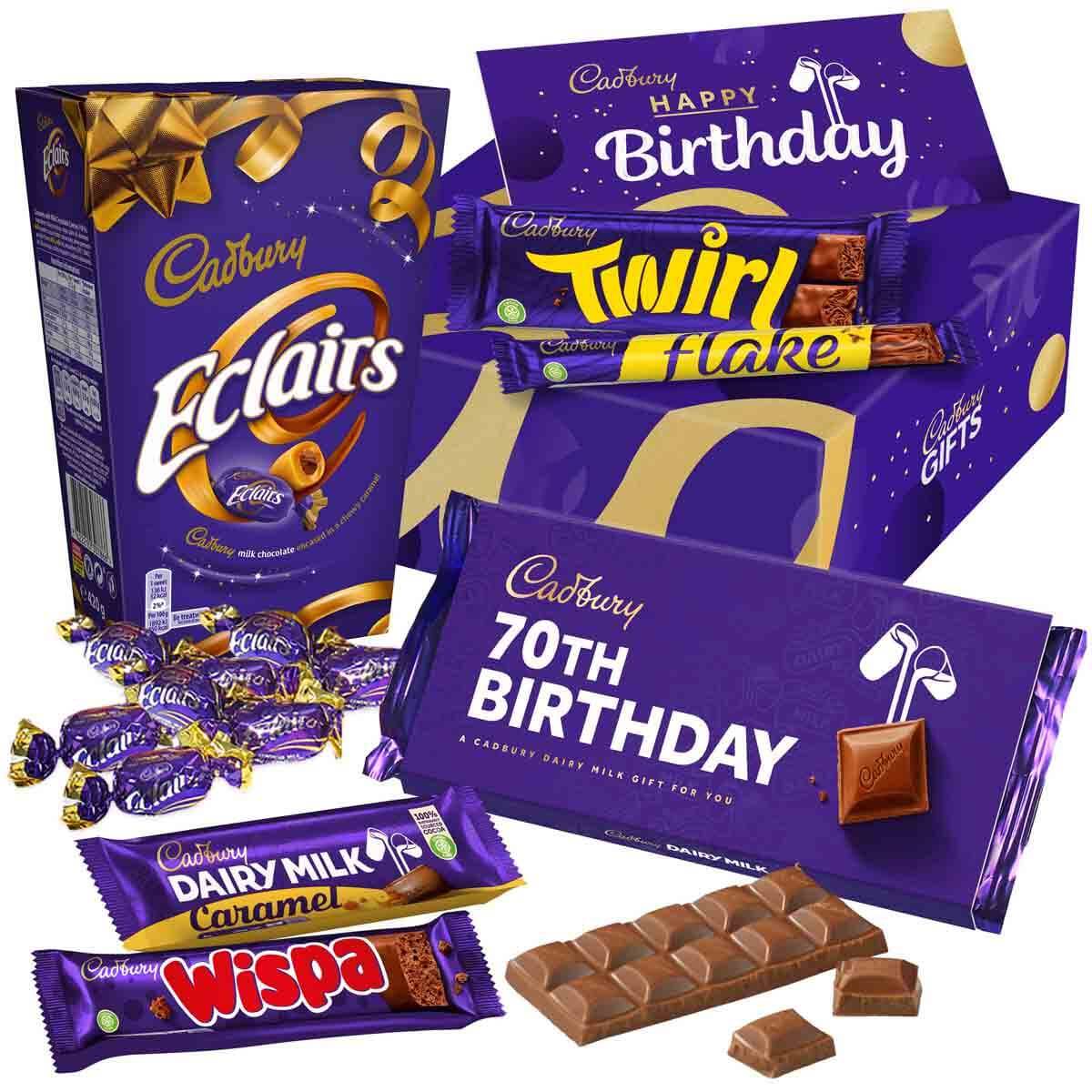Cadbury 70th Birthday Chocolate Gift Box