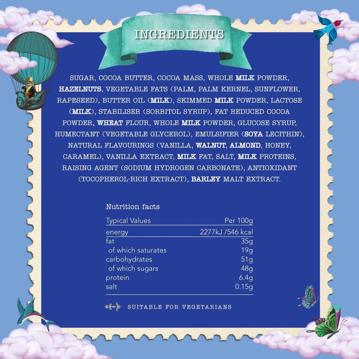 Monty Bojangles Magnificent Praline Belgian Chocolate Selection Box - Chocolate Gifts Heaven