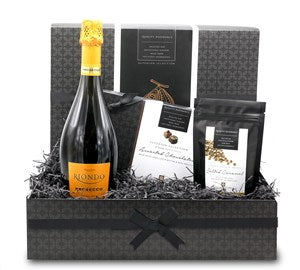 Chocolate and Prosecco Small Gift Hamper - Chocolate Gifts Heaven