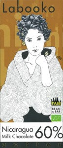 Zotter, Labooko Nicaragua, 60% milk chocolate bar - Chocolate Gifts Heaven