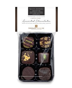 6 Dark Chocolate Selection Gift Pack - Chocolate Gifts Heaven