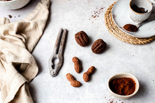 Christmas Chocolate Nutcracker, 2 Walnuts & 3 Peanuts Gift Box