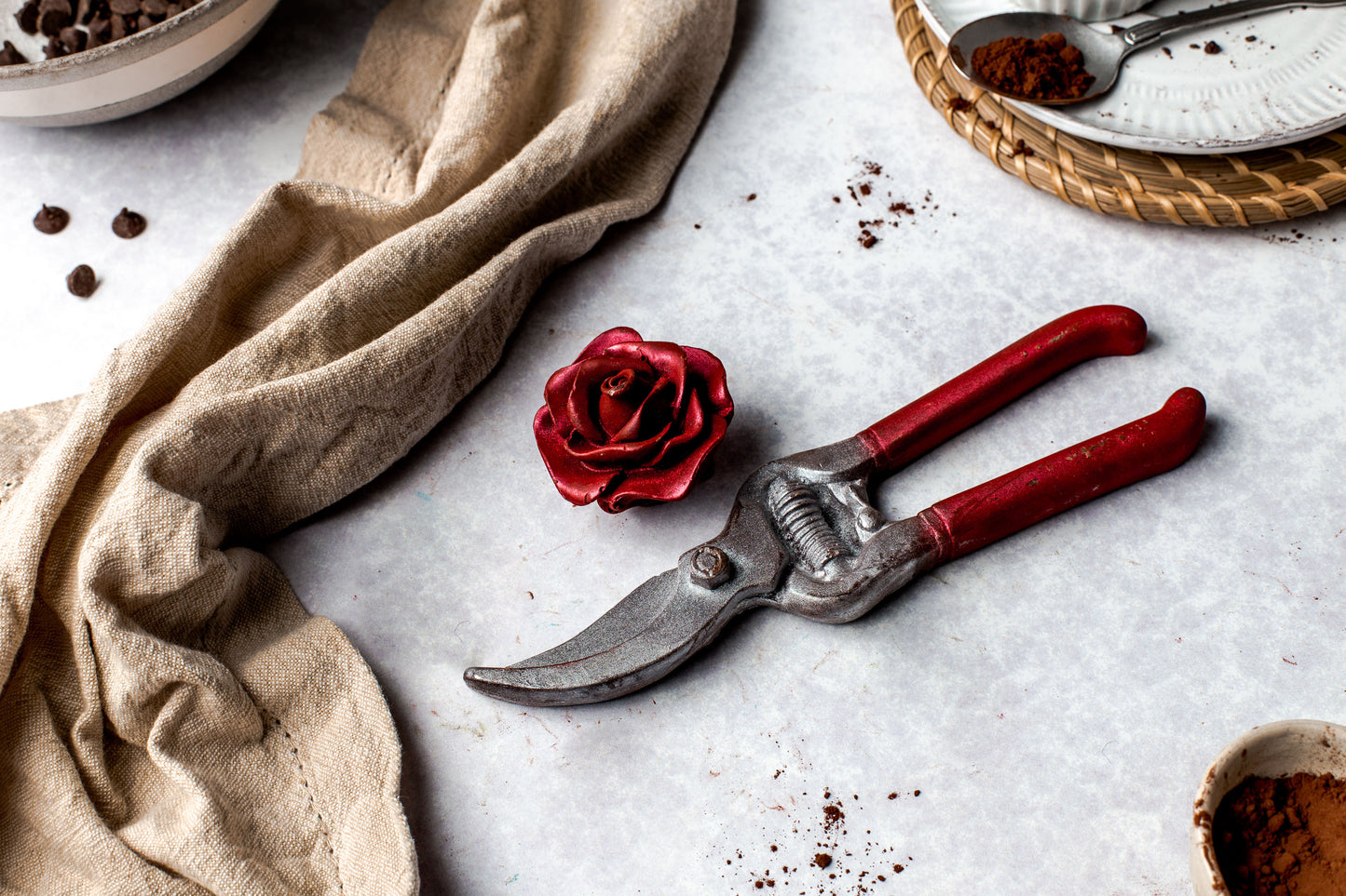 Secateur, Rose & Gerbera Gift Box