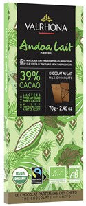 Andoa Lait, 39% milk chocolate bar - Chocolate Gifts Heaven