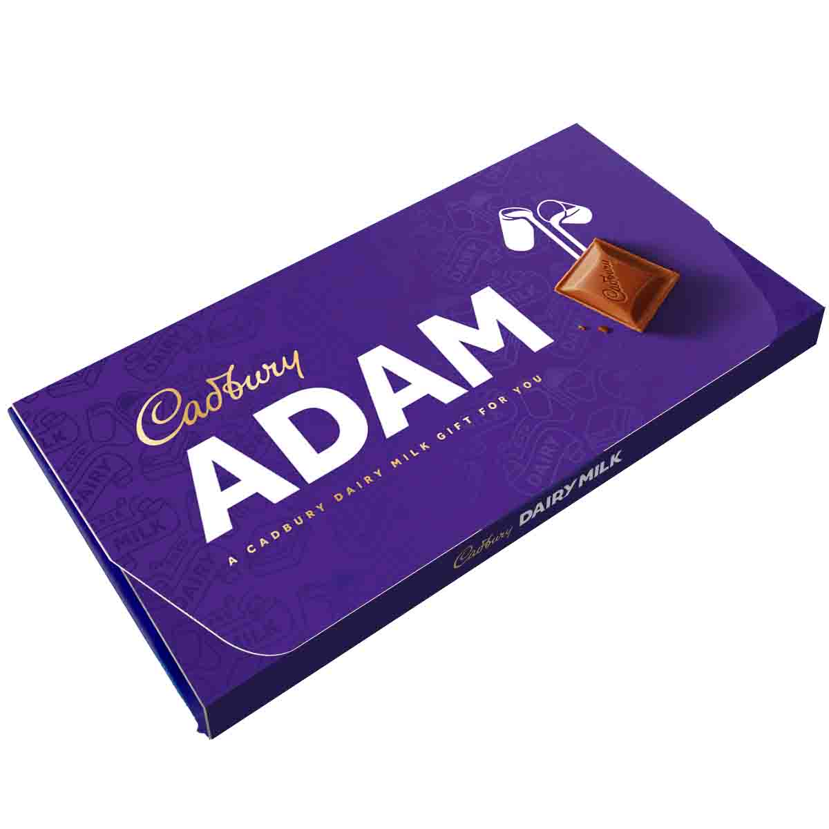 Cadbury Dairy Milk Adam Chocolate Bar with Gift Envelope 110g