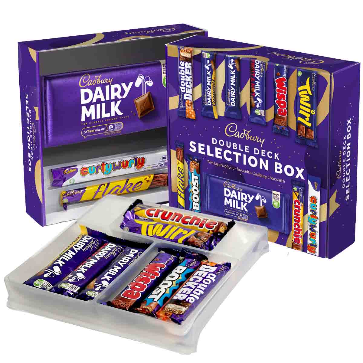 Cadbury Double Deck Chocolate Selection Box - Chocolate Gifts Heaven