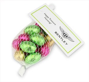 Personalised net of Easter eggs - Chocolate Gifts Heaven