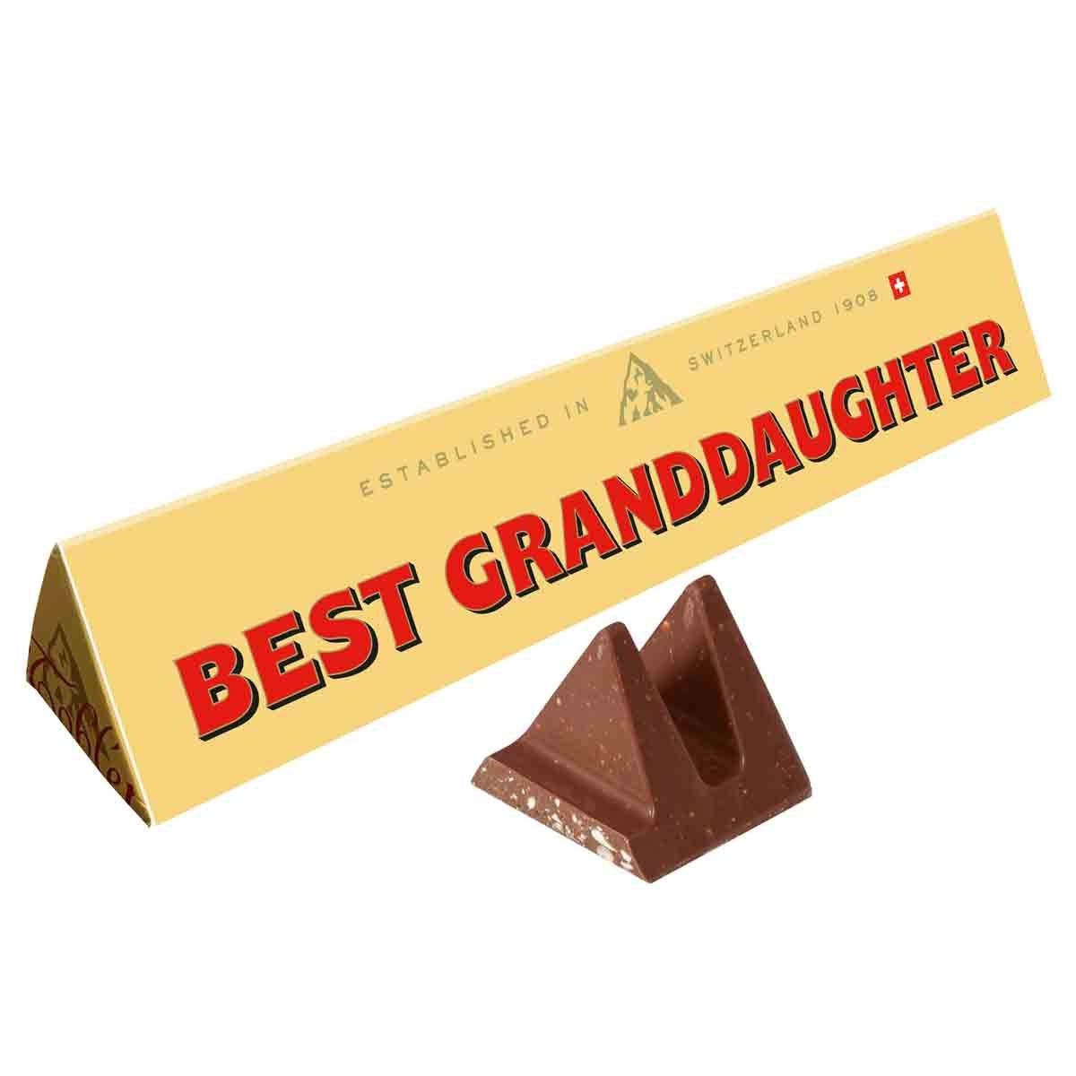 Toblerone Best Granddaughter Milk Chocolate Bar 340g
