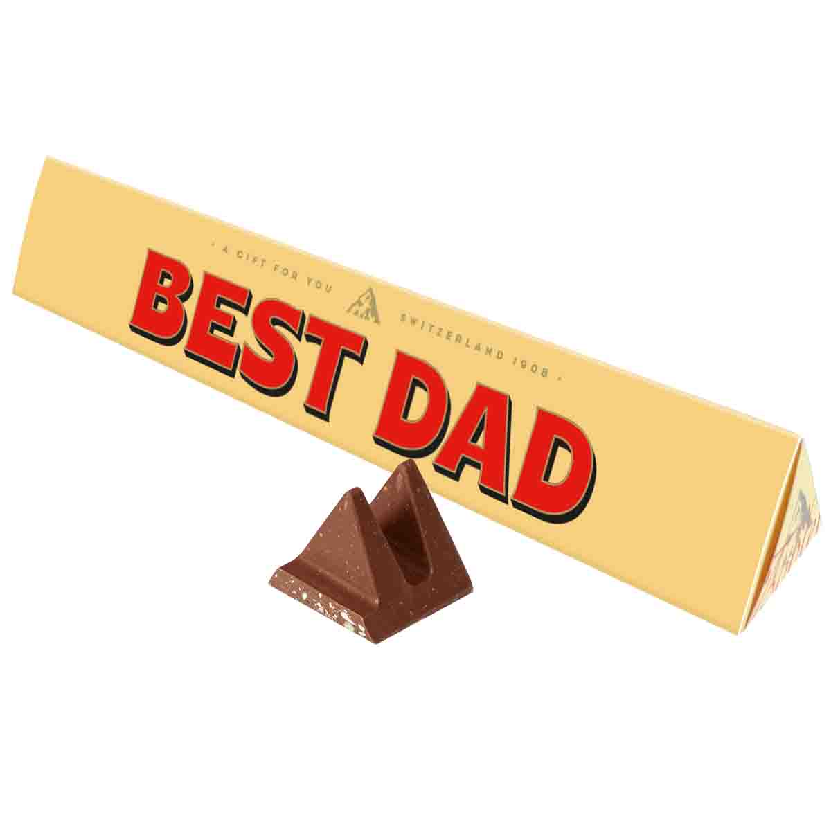 Toblerone Best Dad Chocolate Bar 100g