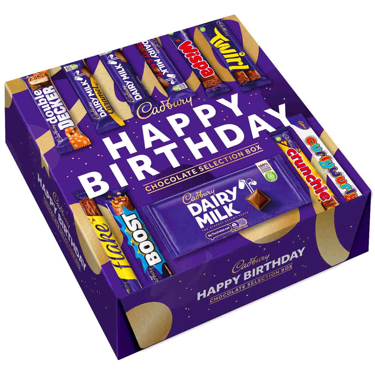 Cadbury Happy Birthday Chocolate Selection Box - Chocolate Gifts Heaven