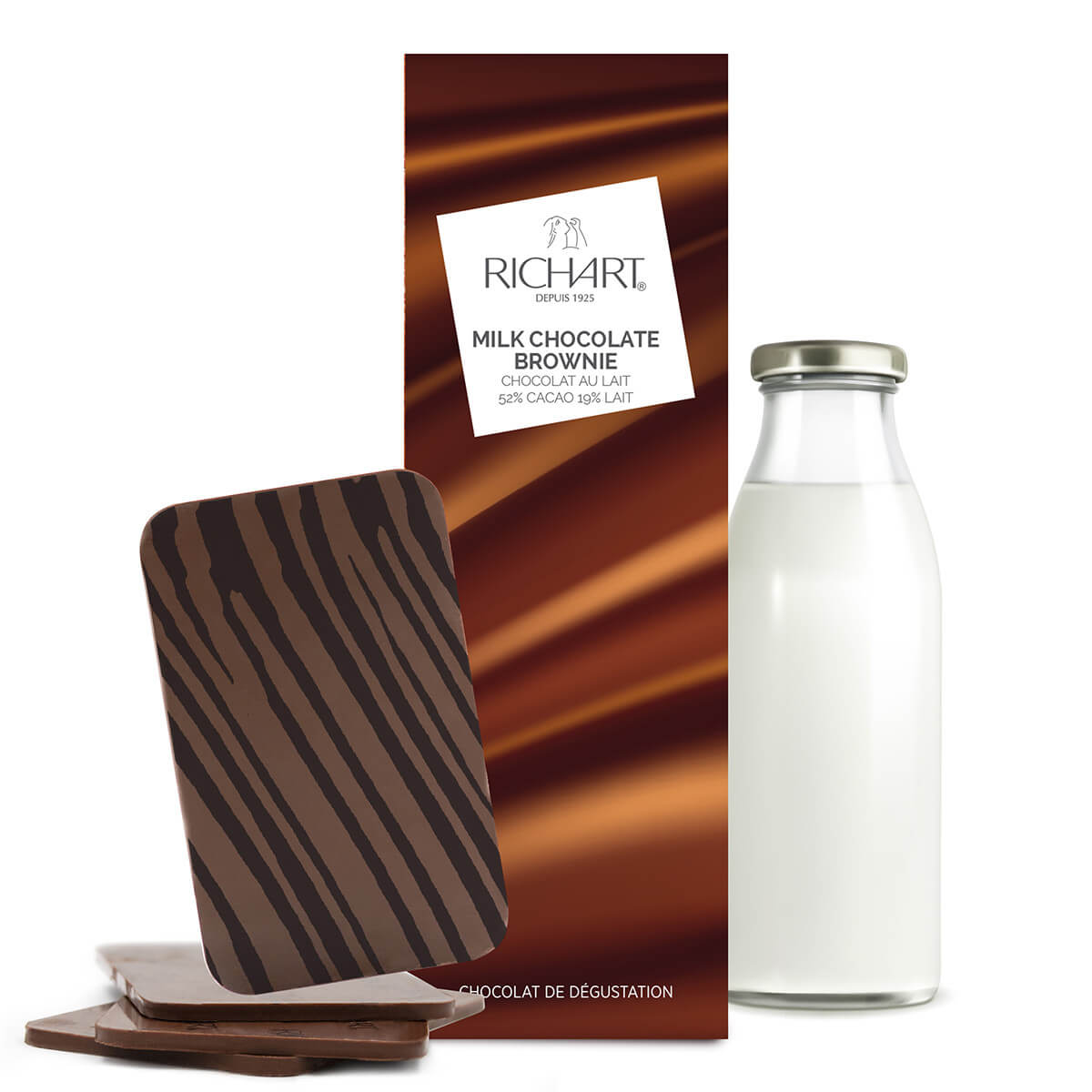 MILK CHOCOLATE BROWNIE