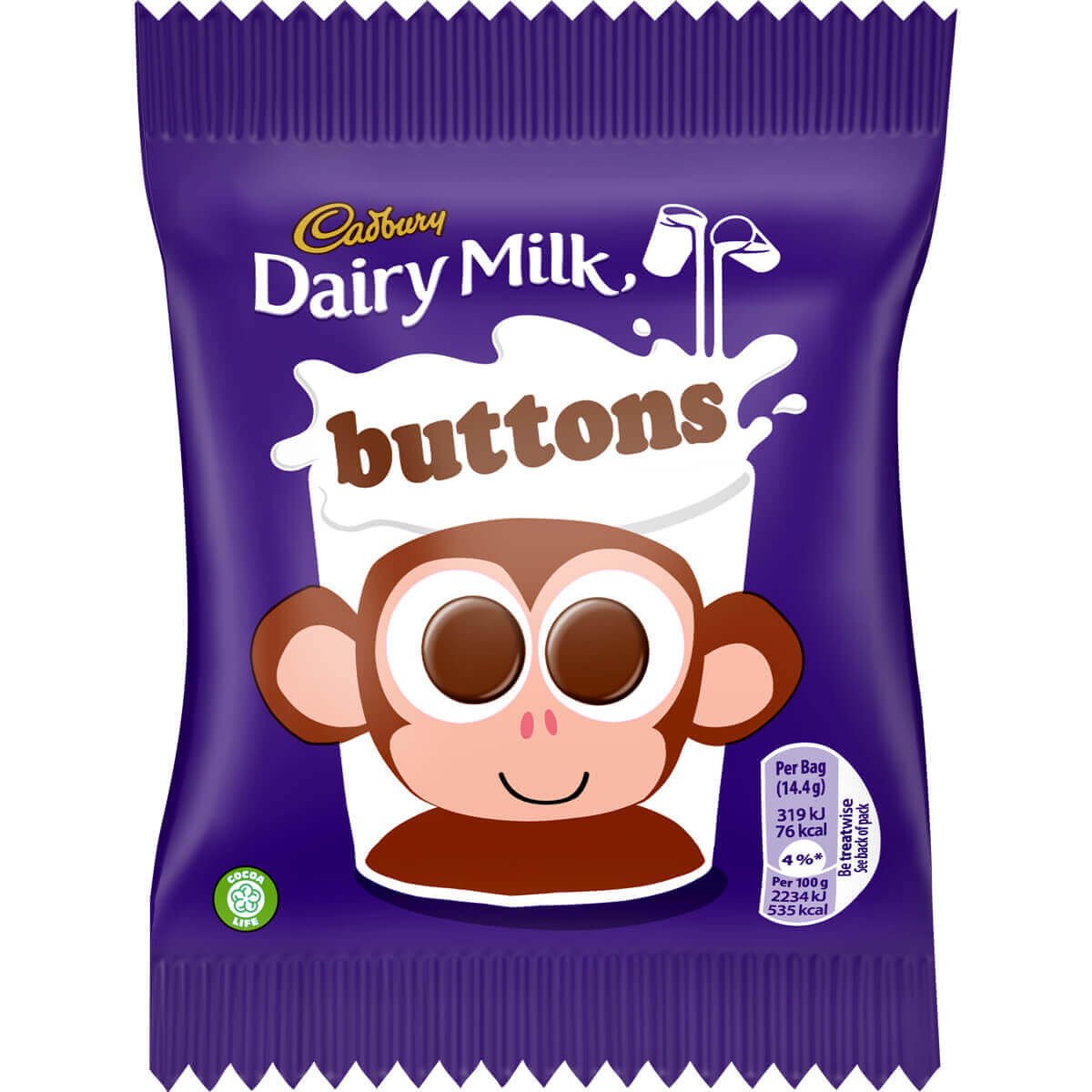 Cadbury Dairy Milk Buttons Bag 14.4g - Chocolate Gifts Heaven