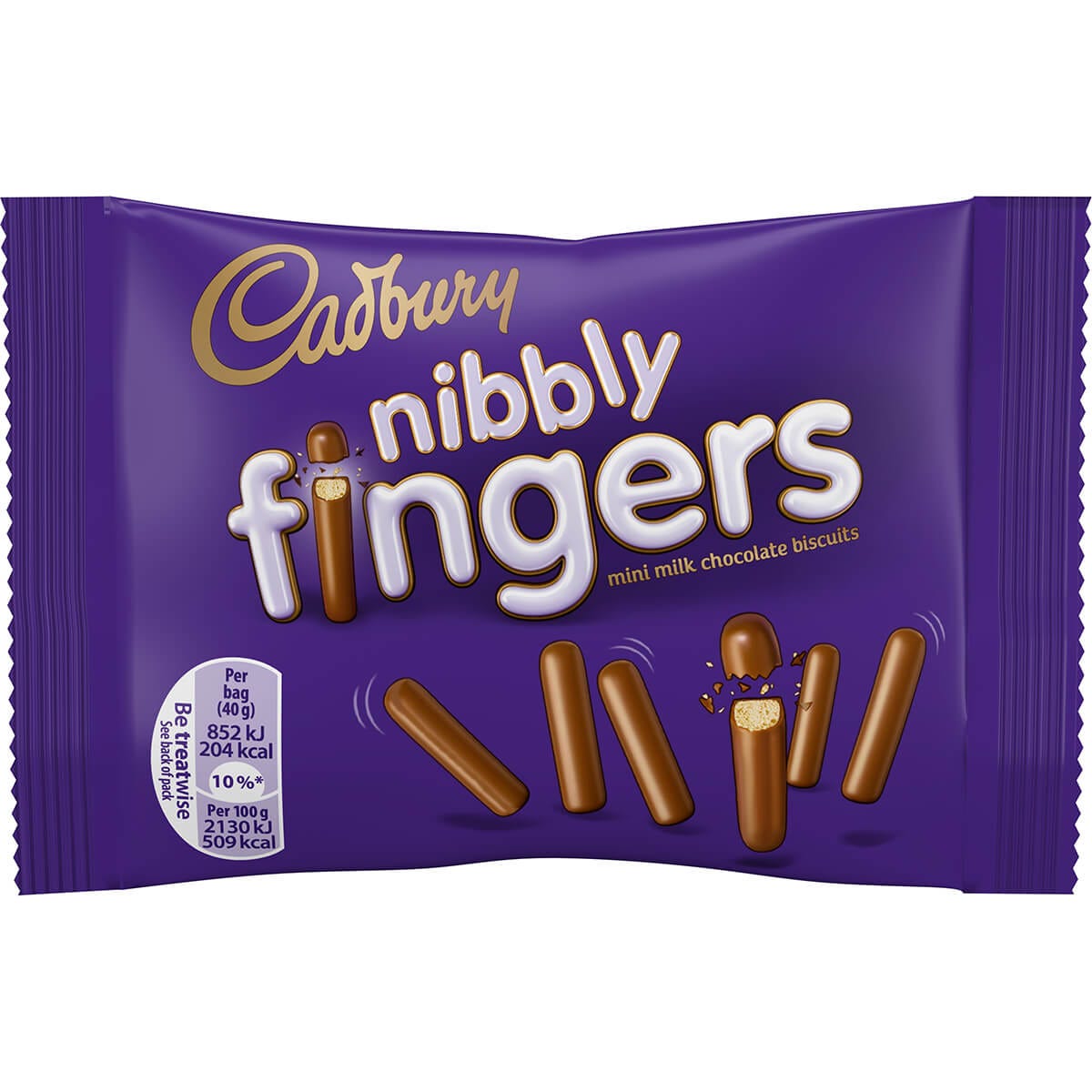 Cadbury Nibbly Fingers Bag 40g - Chocolate Gifts Heaven
