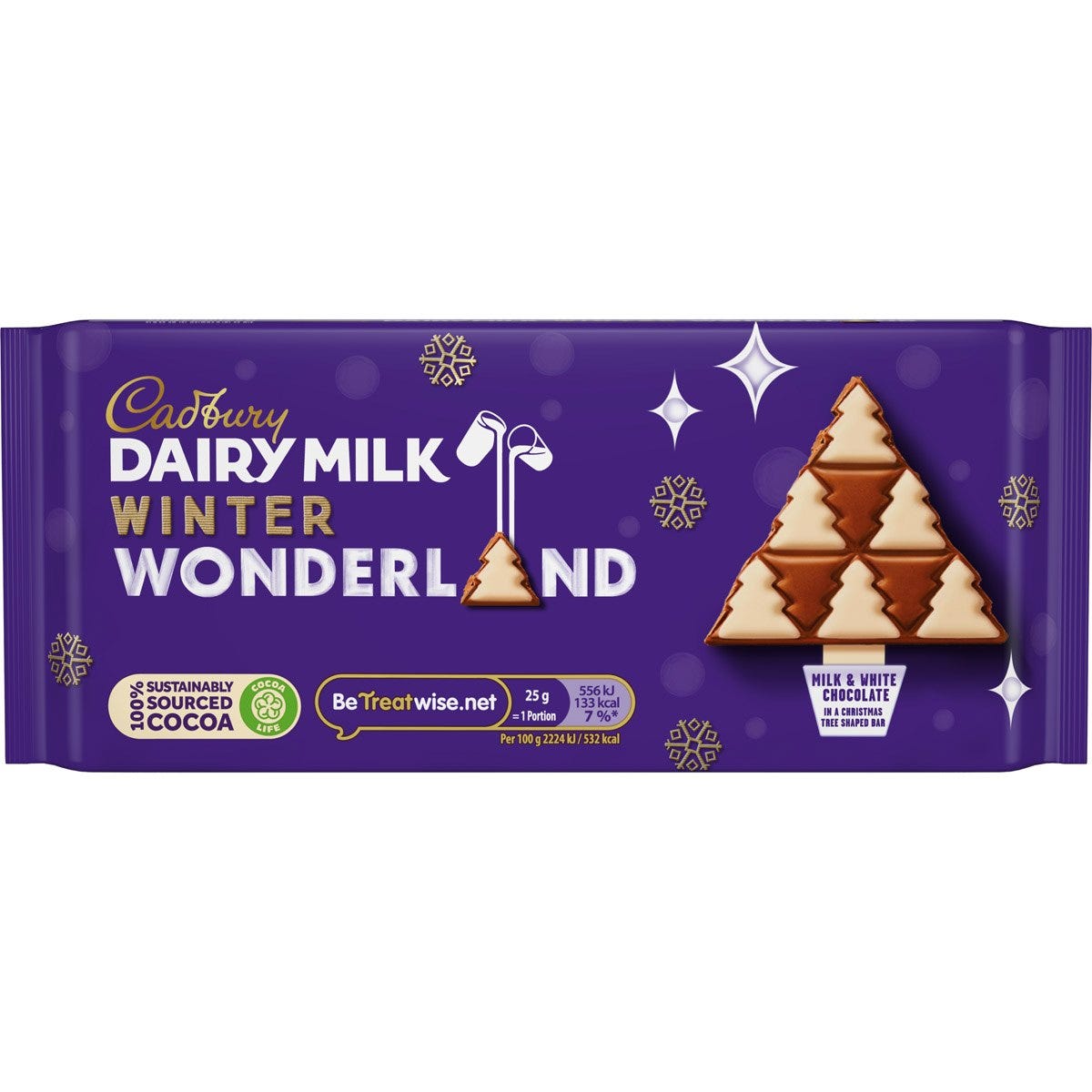 Cadbury Dairy Milk Winter Wonderland Edition Bar 100g - Chocolate Gifts Heaven