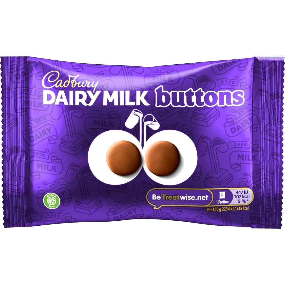 Cadbury Giant Buttons Chocolate Bag 40g