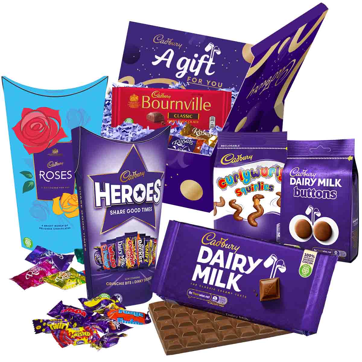 Cadbury Classic Chocolate Gift - Chocolate Gifts Heaven