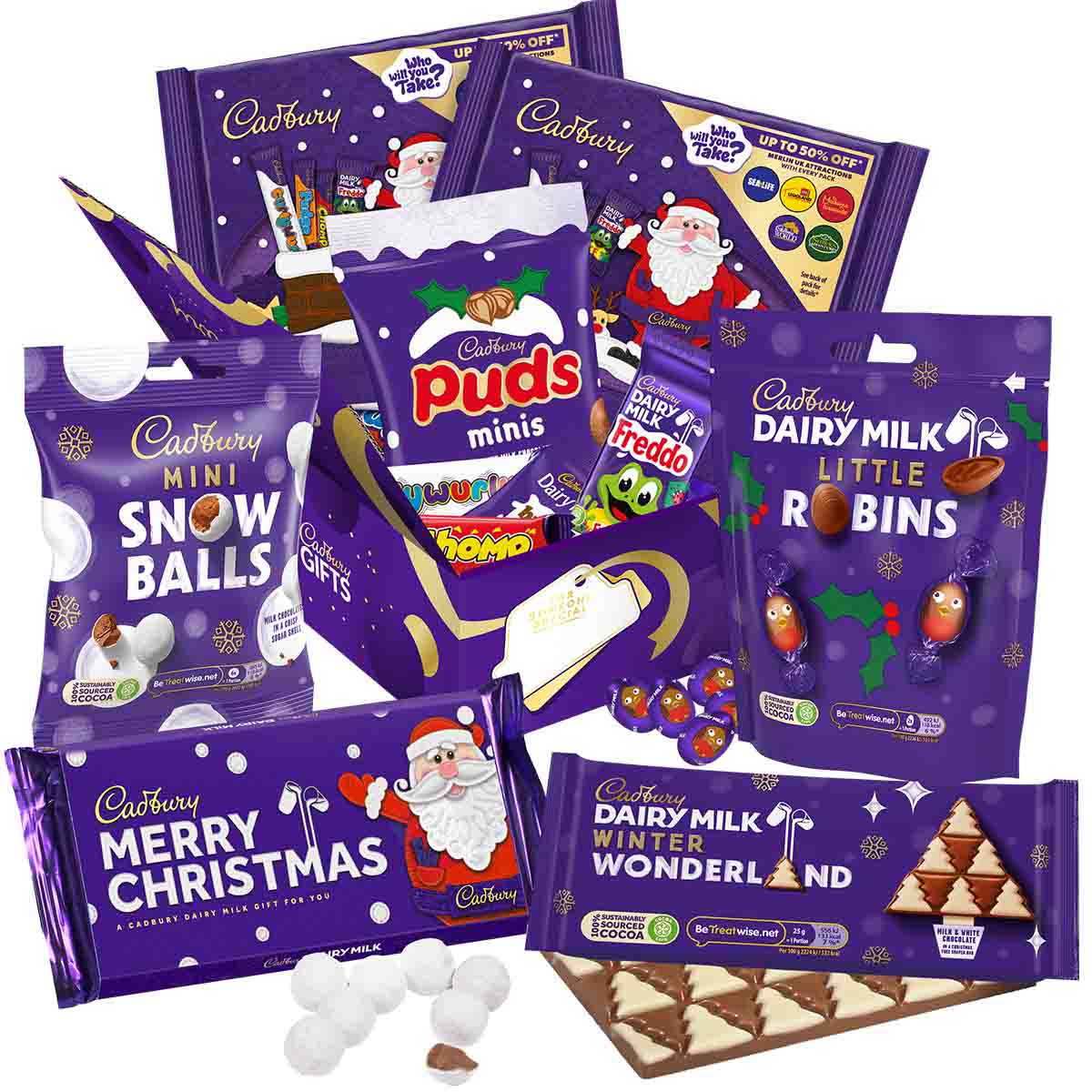 Cadbury Christmas Chocolate Collection Gift