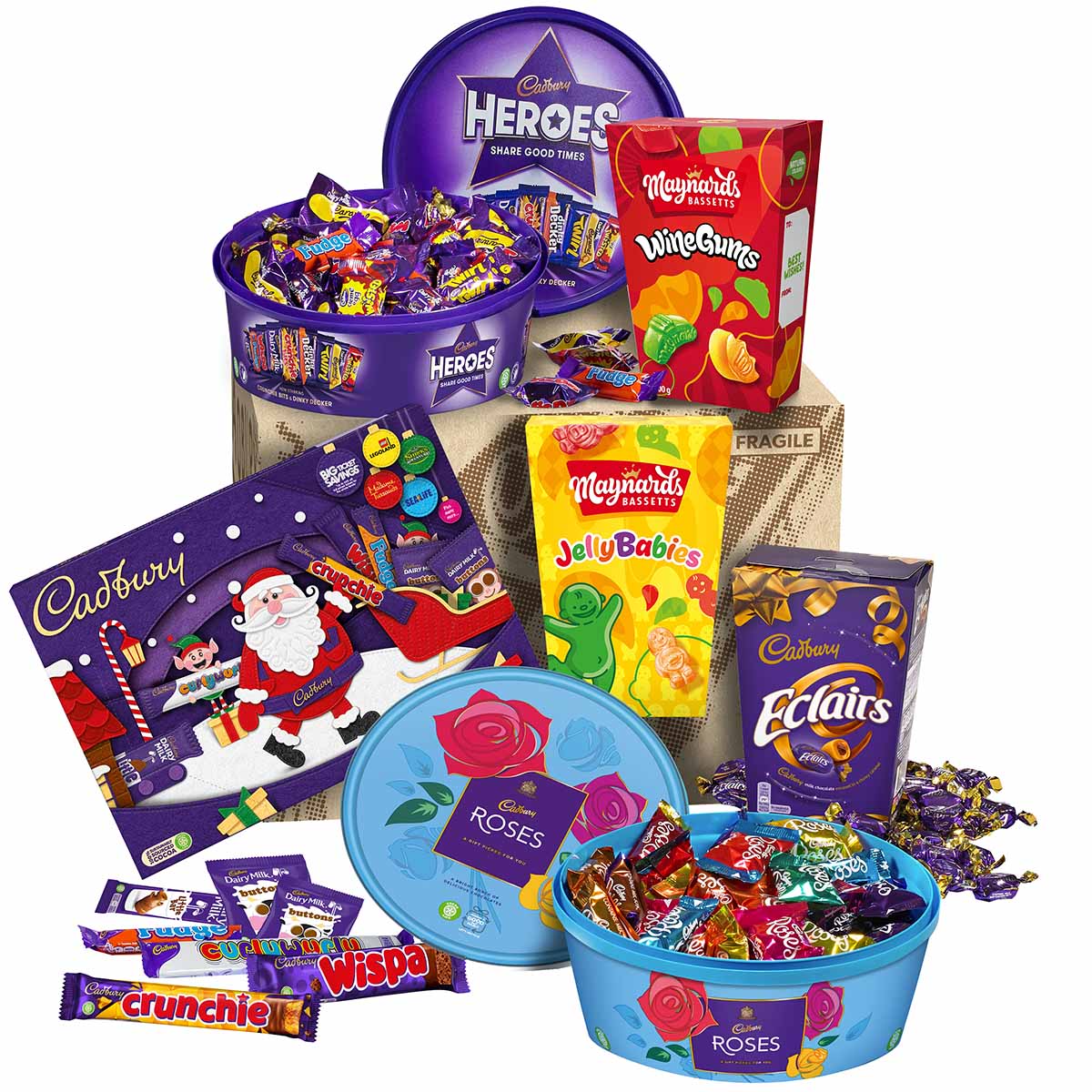 Cadbury Christmas Chocolate Box - Chocolate Gifts Heaven