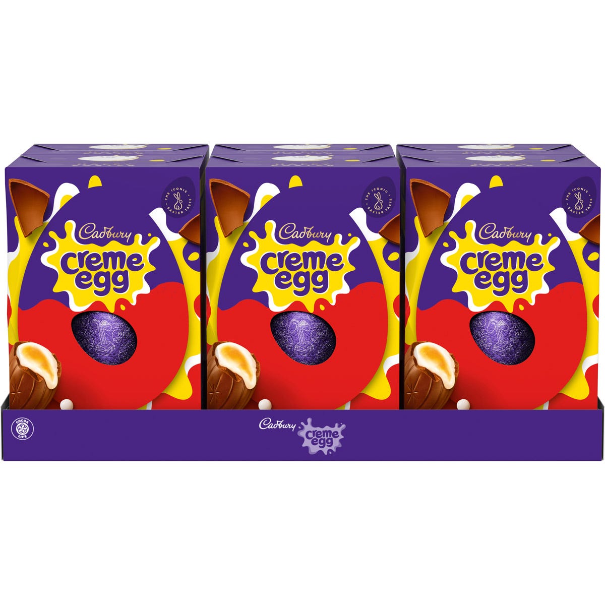 Cadbury Creme Egg Easter Egg 195g (Box of 6) - Chocolate Gifts Heaven