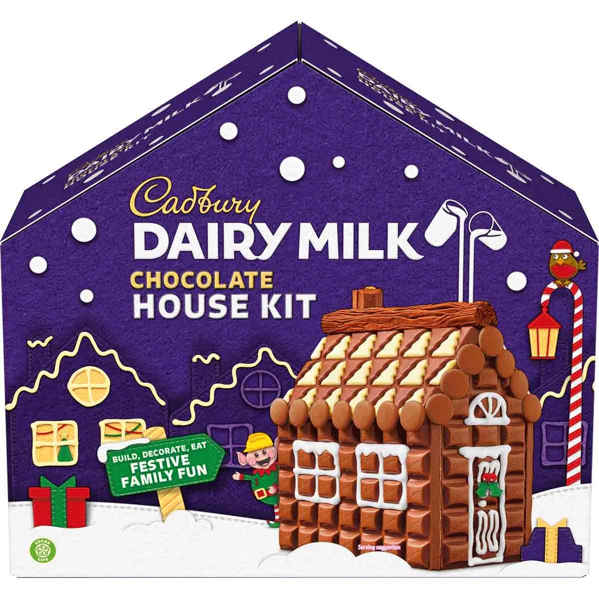 Cadbury Secret Santa Christmas Chocolate House Kit