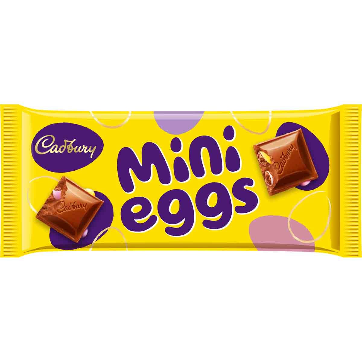 Cadbury Mini Eggs Chocolate Bar 110g - Chocolate Gifts Heaven