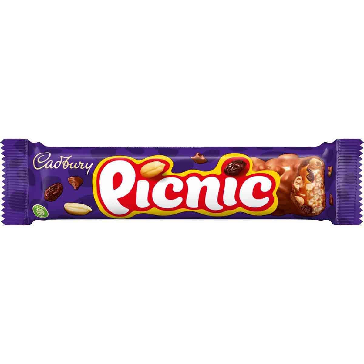 Cadbury Picnic Bar 48g - Chocolate Gifts Heaven