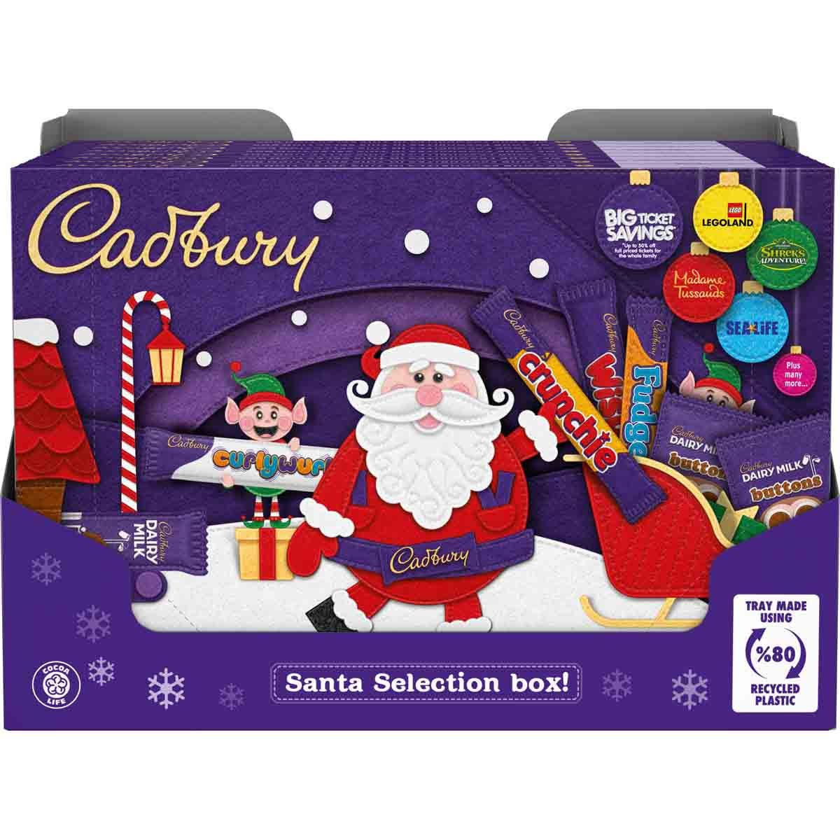 Cadbury Chocolate Selection Box 145g (Box of 8) - Chocolate Gifts Heaven