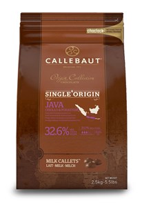 Callebaut Origin, Java 32.6% milk chocolate chips - Chocolate Gifts Heaven