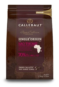 Callebaut Origin, Sao Tome dark chocolate chips - Chocolate Gifts Heaven