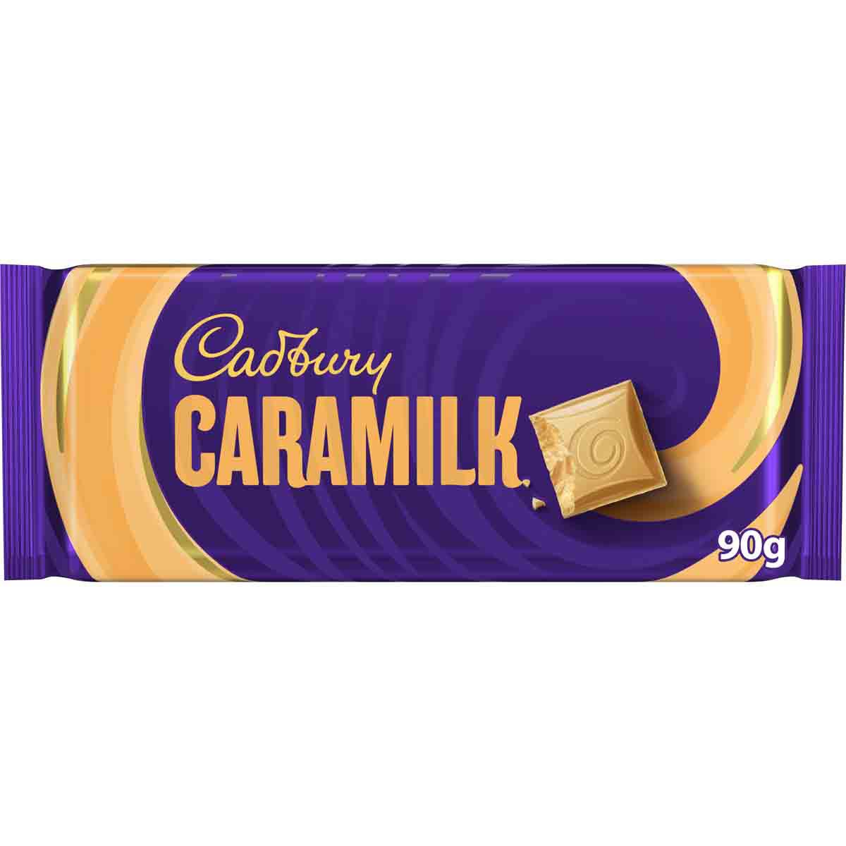 Cadbury Caramilk Golden Caramel Bar 90g - Chocolate Gifts Heaven