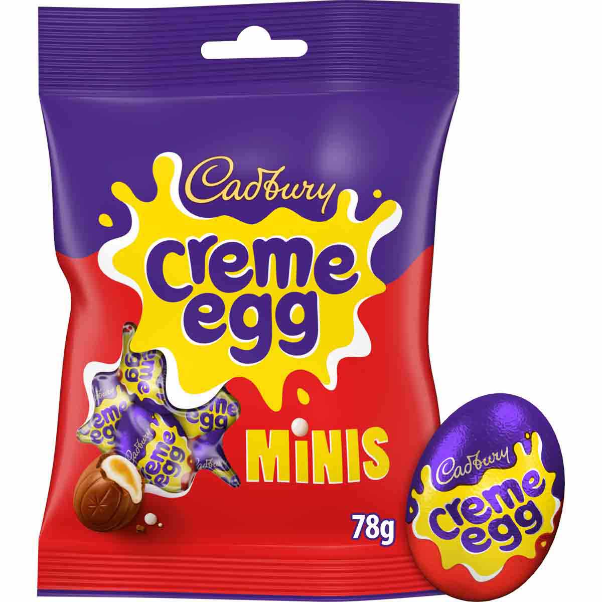 Cadbury Mini Creme Egg Chocolate Bag 78g