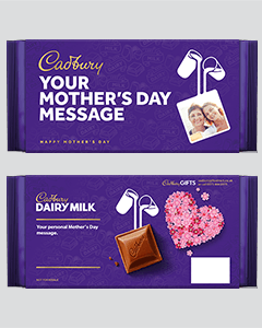 Dairy Milk 180g with Mother's Day sleeve Large