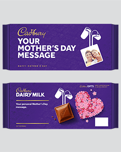 Dairy Milk 360g with Mother's Day sleeve X Large