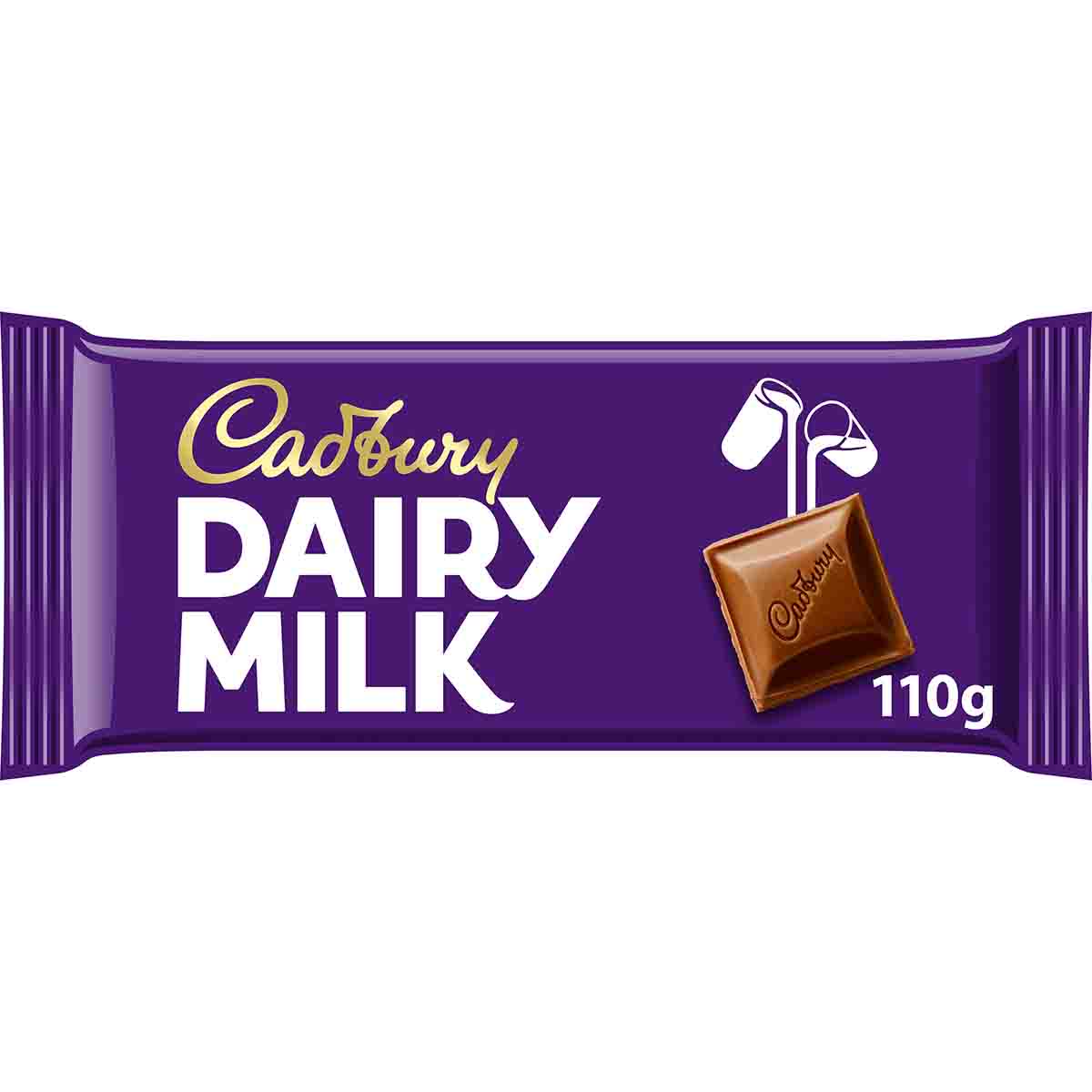 Cadbury Dairy Milk Chocolate Bar 110g - Chocolate Gifts Heaven
