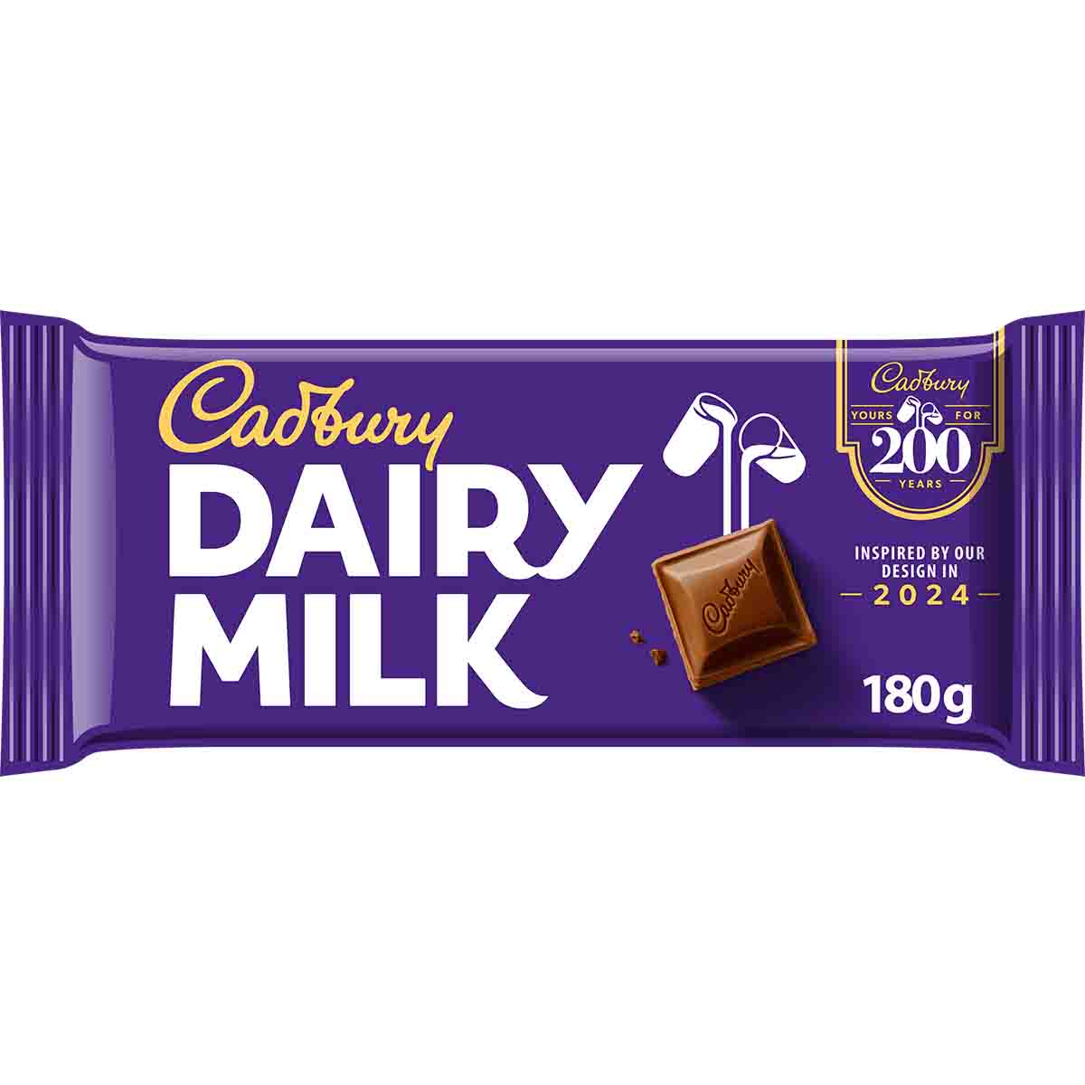 2024 Cadbury Dairy Milk Chocolate Limited Edition 200 Year Bar - Chocolate Gifts Heaven
