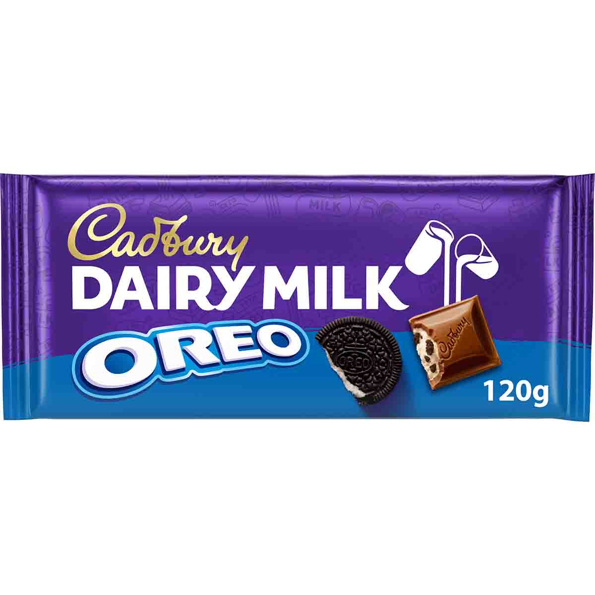 Dairy Milk Oreo Chocolate Bar 120g