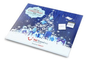 Branded chocolate neapolitan advent calendar