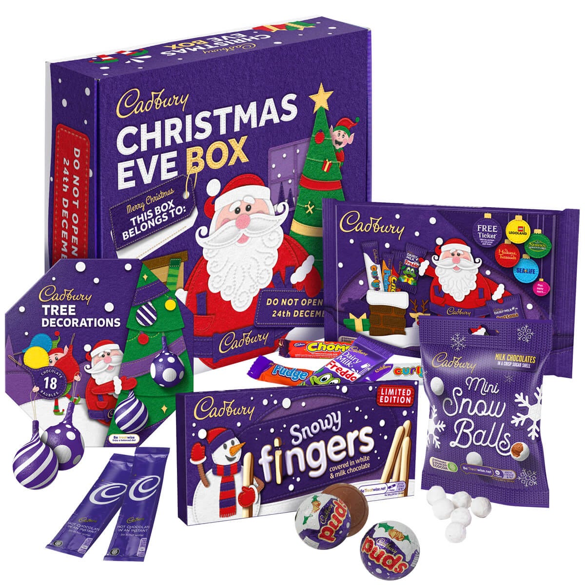 Cadbury Christmas Eve Gift Box - Chocolate Gifts Heaven